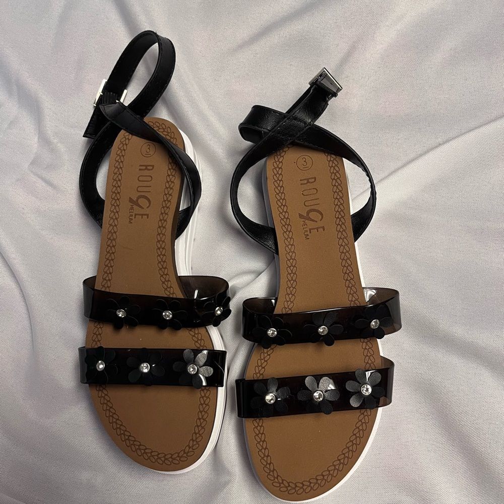 Rouge Helium Black Women's‎ Sandals